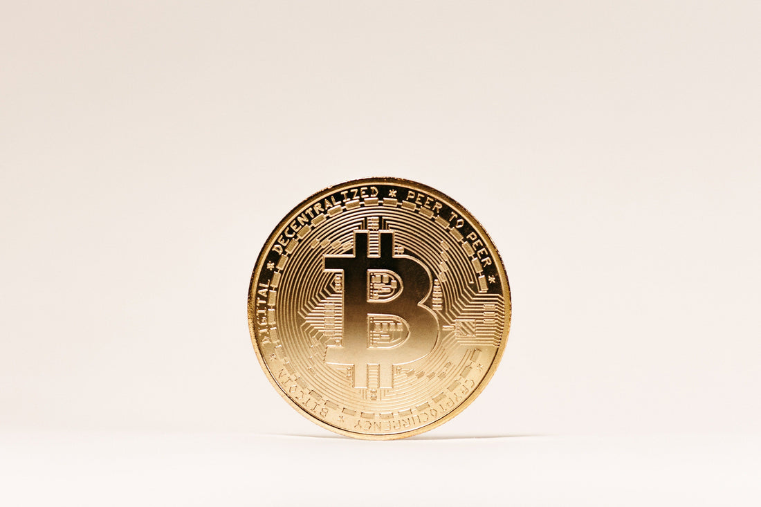 Gold Bitcoin coin
